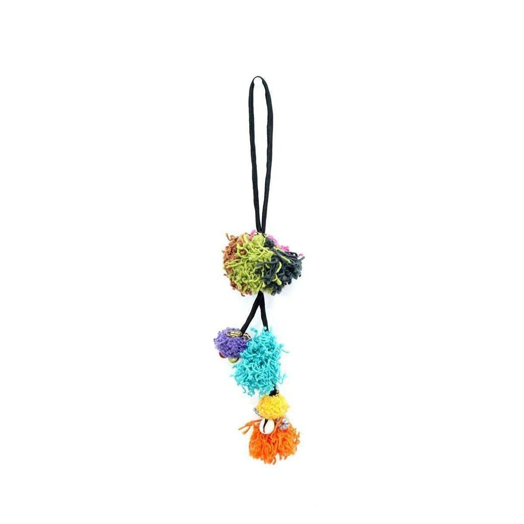 Dulce Multicolor Boho Tassel Zipper Pull | Handmade in Thailand Zipper Pulls La Vie Bien Dulce Multicolor Boho Tassel Zipper Pull | Handmade in Thailand