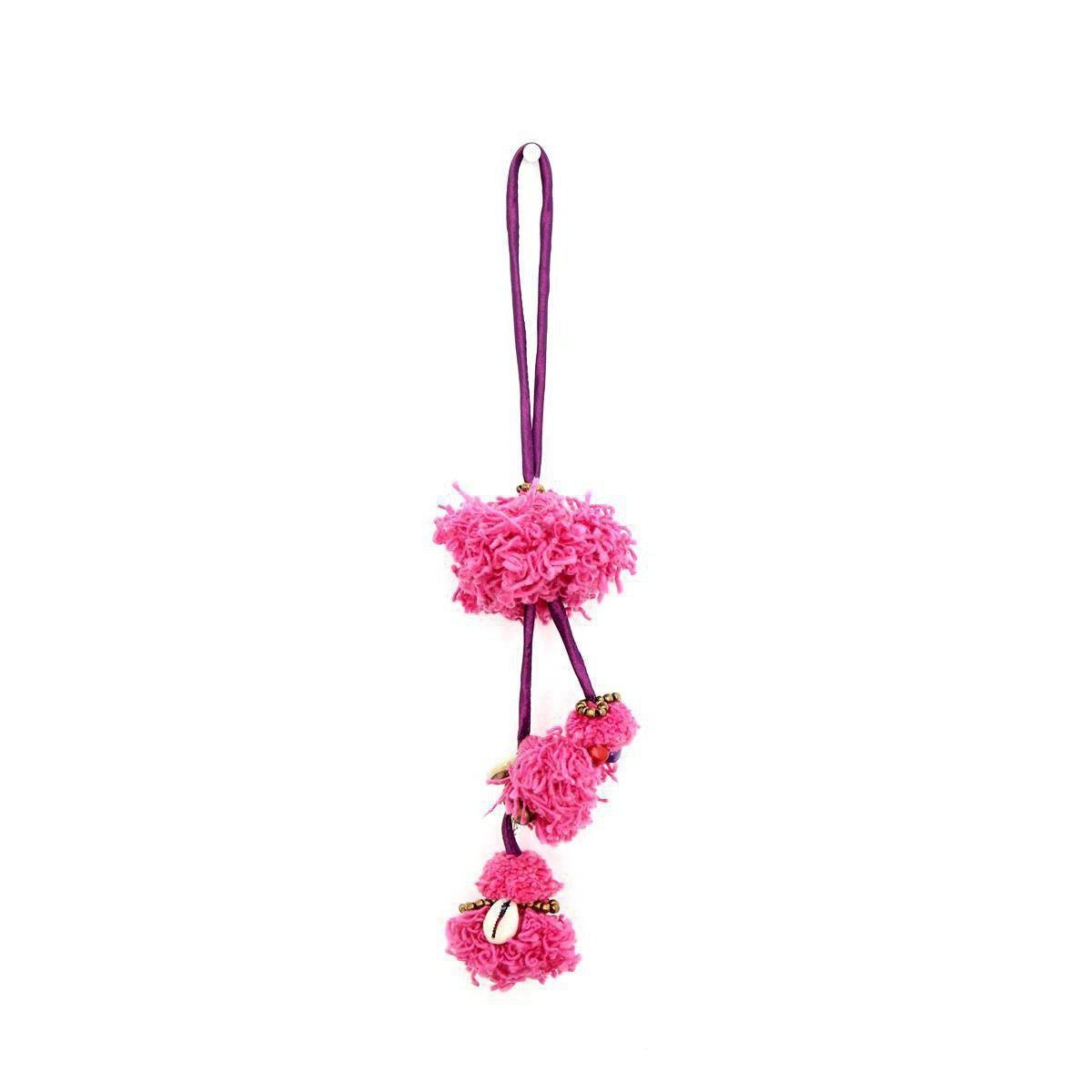 Dulce Multicolor Boho Tassel Zipper Pull | Handmade in Thailand Zipper Pulls La Vie Bien Dulce Multicolor Boho Tassel Zipper Pull | Handmade in Thailand