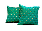 Dupioni Silk Star Cushion or Pillow Cover, Set of 2 Cushion Cover La Vie Bien Dupioni Silk Star Cushion or Pillow Cover, Set of 2