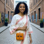 Durga Maa Portrait with Bindi Printed Clutch Clutch La Vie Bien Durga Maa Portrait with Bindi Printed Clutch
