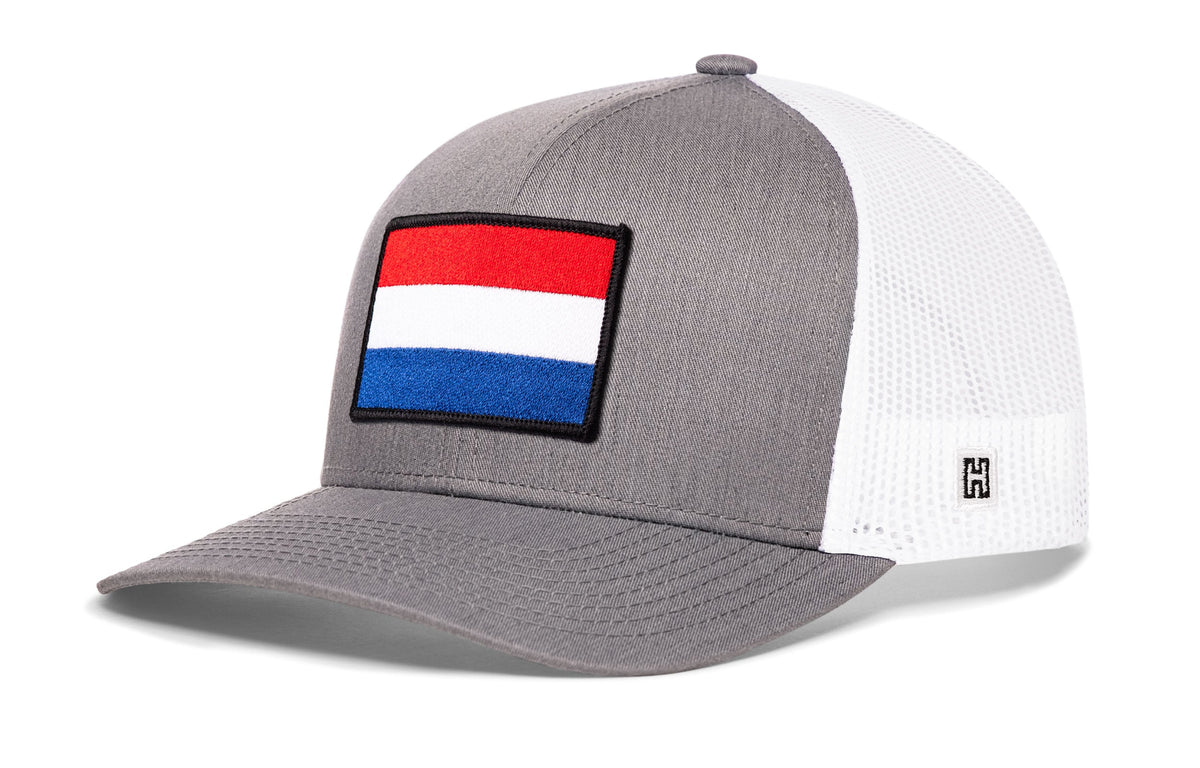 Netherlands Flag International Trucker Hat  |  Dutch Snapback