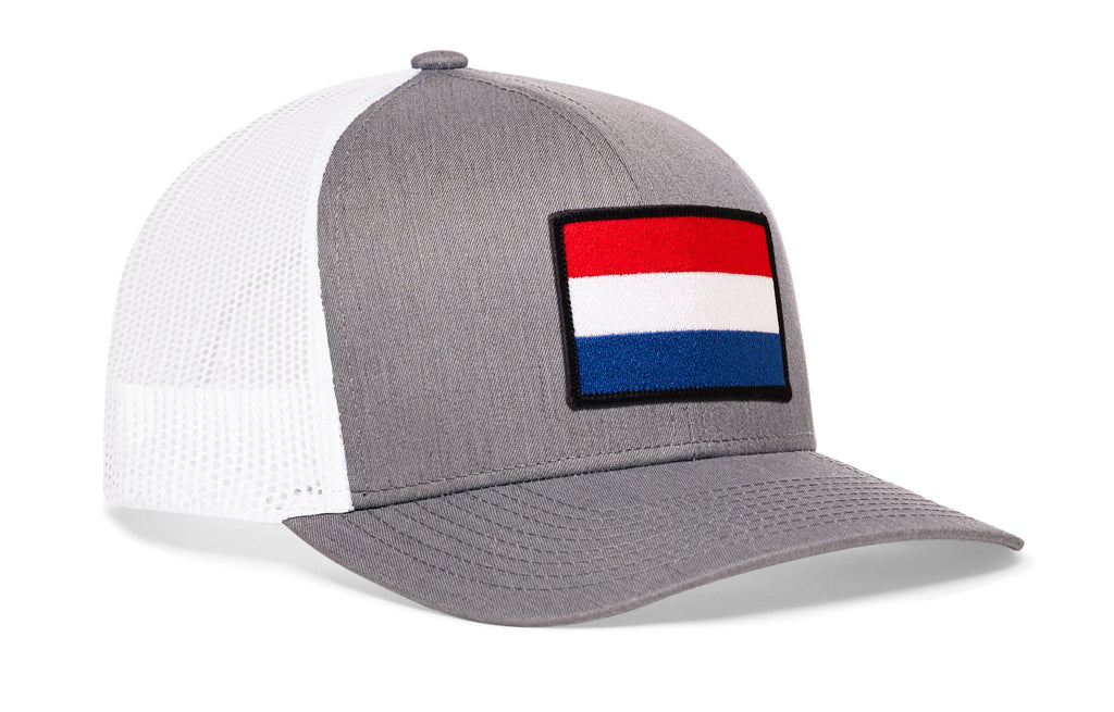 Netherlands Flag International Trucker Hat  |  Dutch Snapback