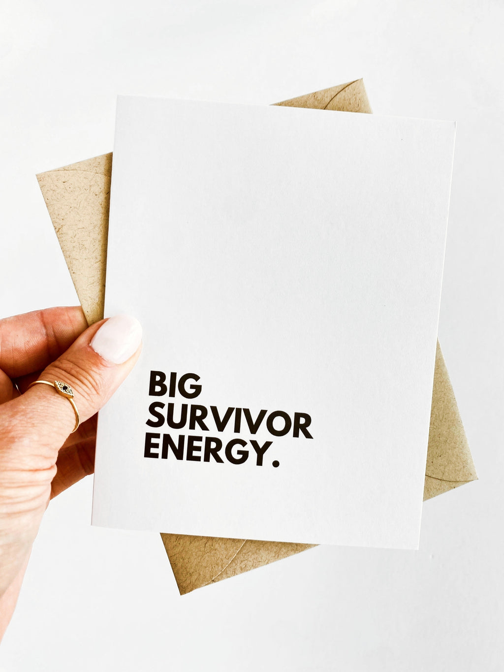 Big Survivor Energy Card Cancer Free Card Remission Congratulations Cancer Survi