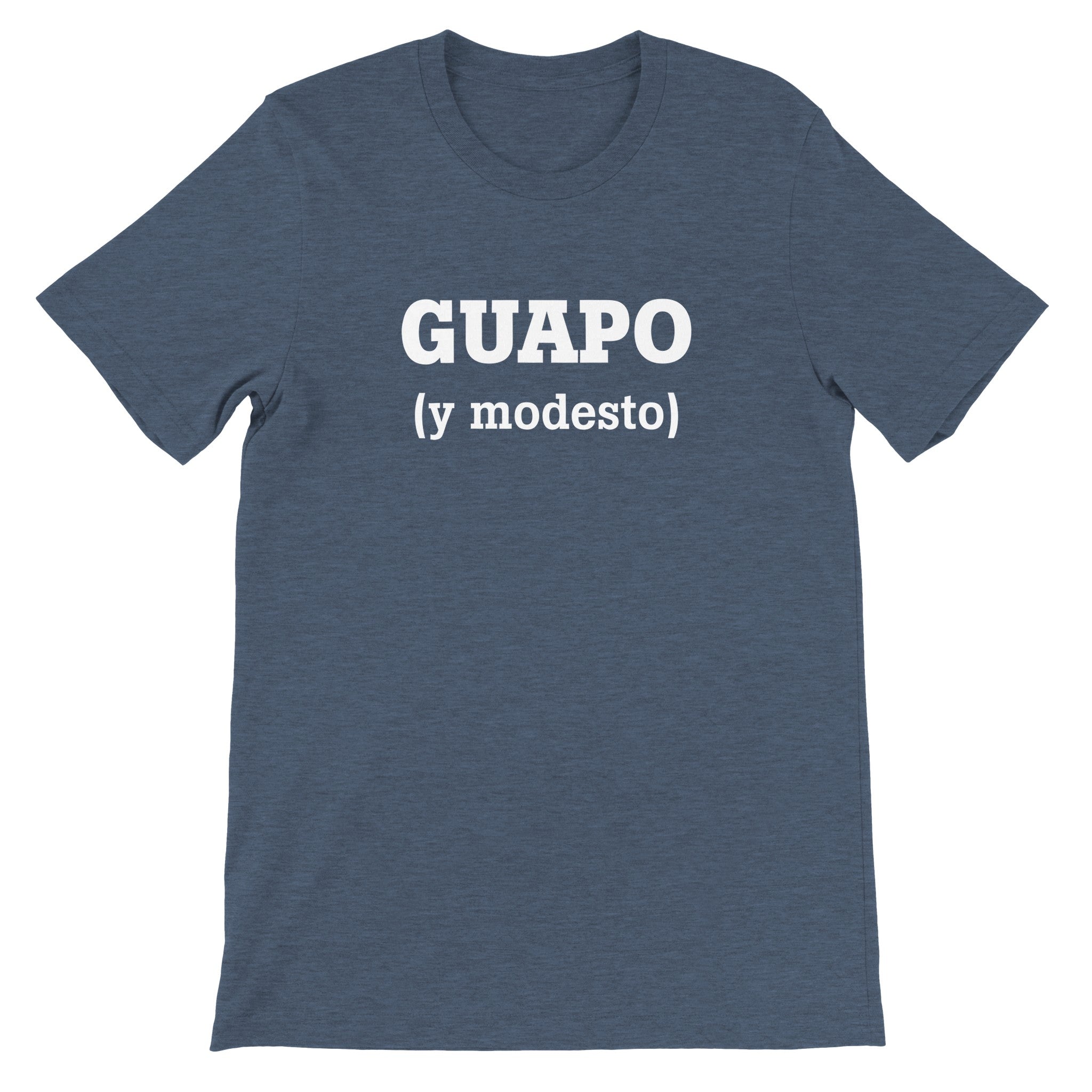 Guapo y modesto tee