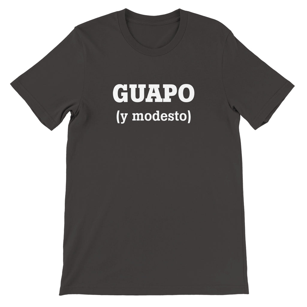 Guapo y modesto tee