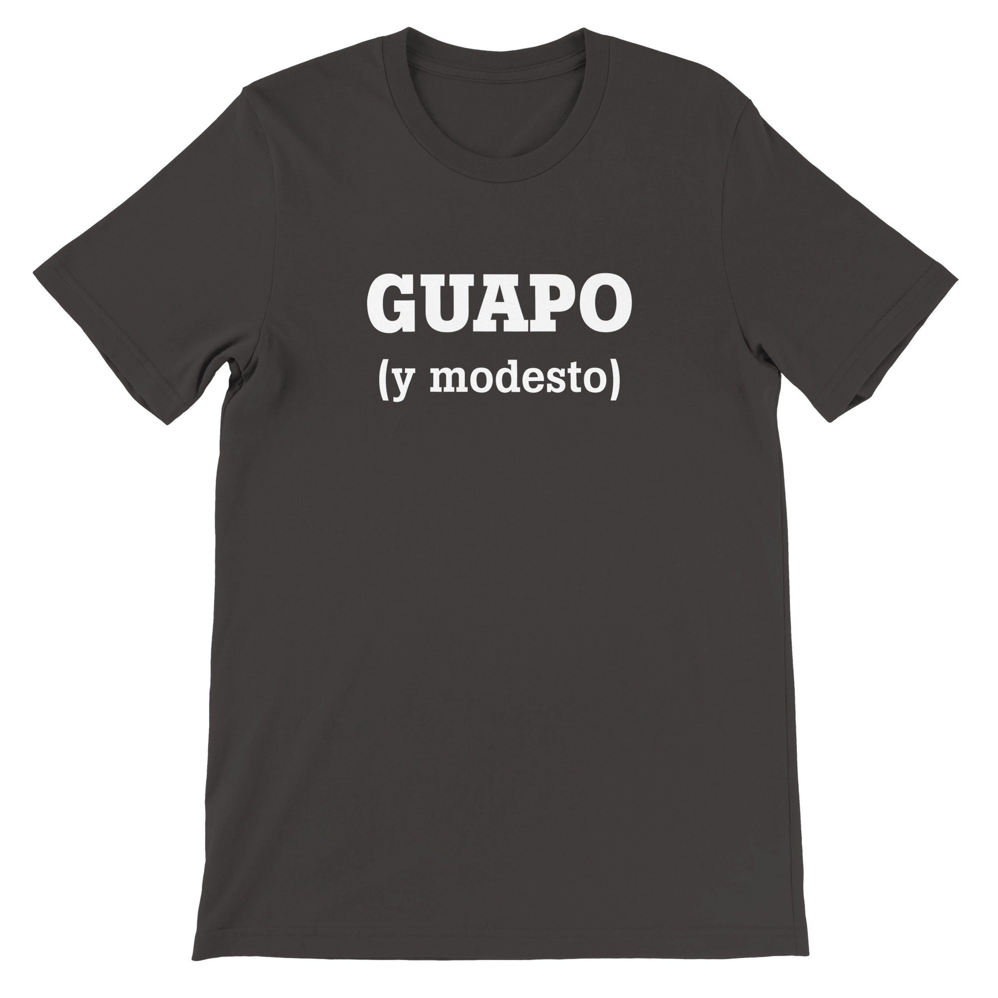 Guapo y modesto tee