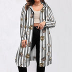 Spooky Vintage dark magic Halloween Full Zipper Long Sleeve Hoodie by SALE-Personal Design