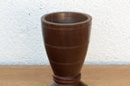 Early 20th Century Ceylon Turned Wood Goblet Vase La Vie Bien Early 20th Century Ceylon Turned Wood Goblet