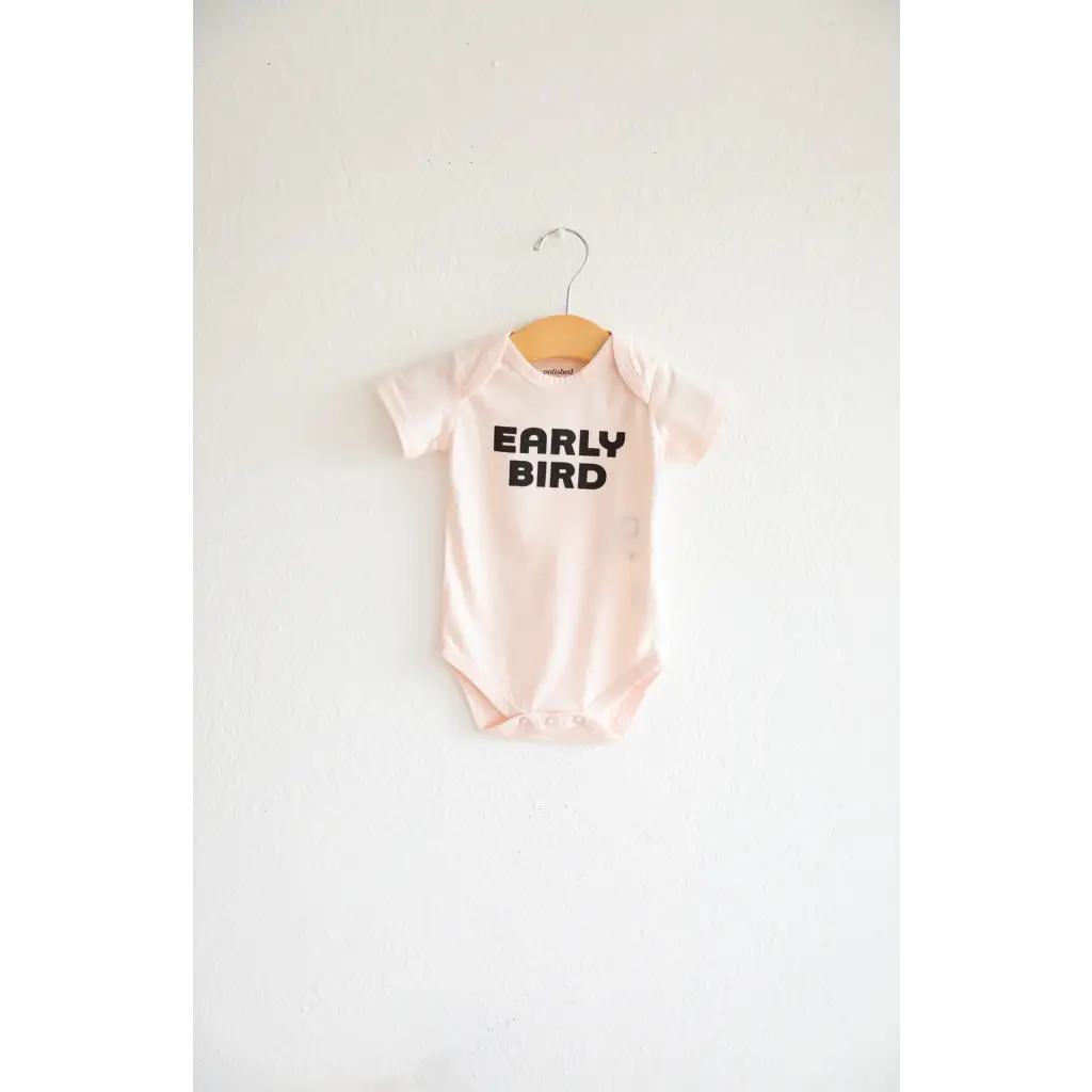 Early Bird Organic Cotton Baby Bodysuit