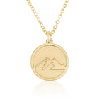 Earth Symbol Necklace La Vie Bien Earth Symbol Necklace