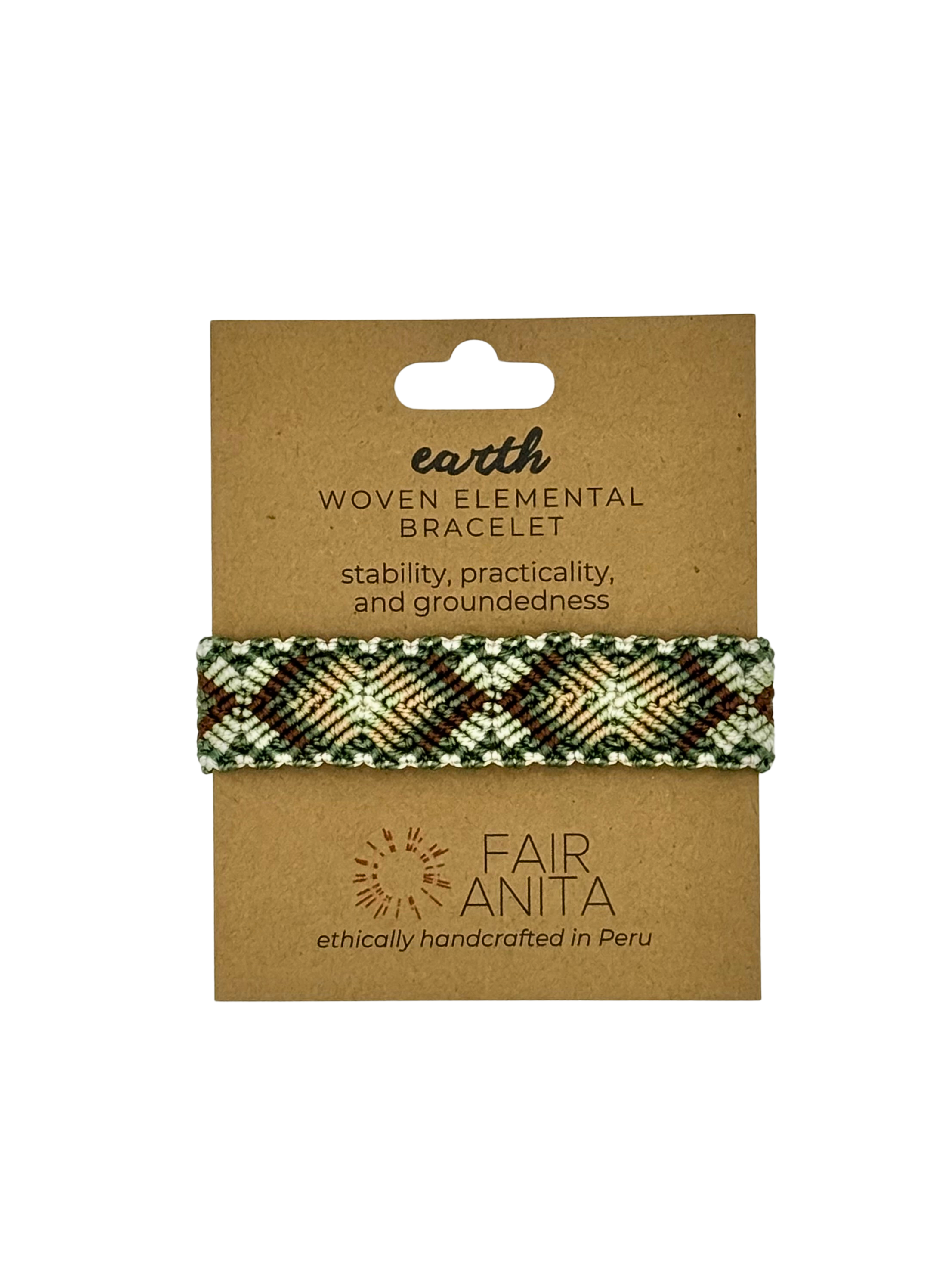 Elemental Woven Bracelet by Fair Anita