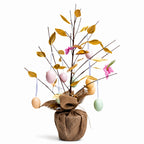 Easter Egg Branch Tree Centerpiece Tabletop Decoration with Butterflies 24 Inches Tall Easter > Figurines La Vie Bien Easter Egg Branch Tree Centerpiece Tabletop Decoration with Butterflies 24 Inches Tall