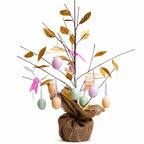 Easter Egg Branch Tree Centerpiece Tabletop Decoration with Butterflies 24 Inches Tall Easter > Figurines La Vie Bien Easter Egg Branch Tree Centerpiece Tabletop Decoration with Butterflies 24 Inches Tall