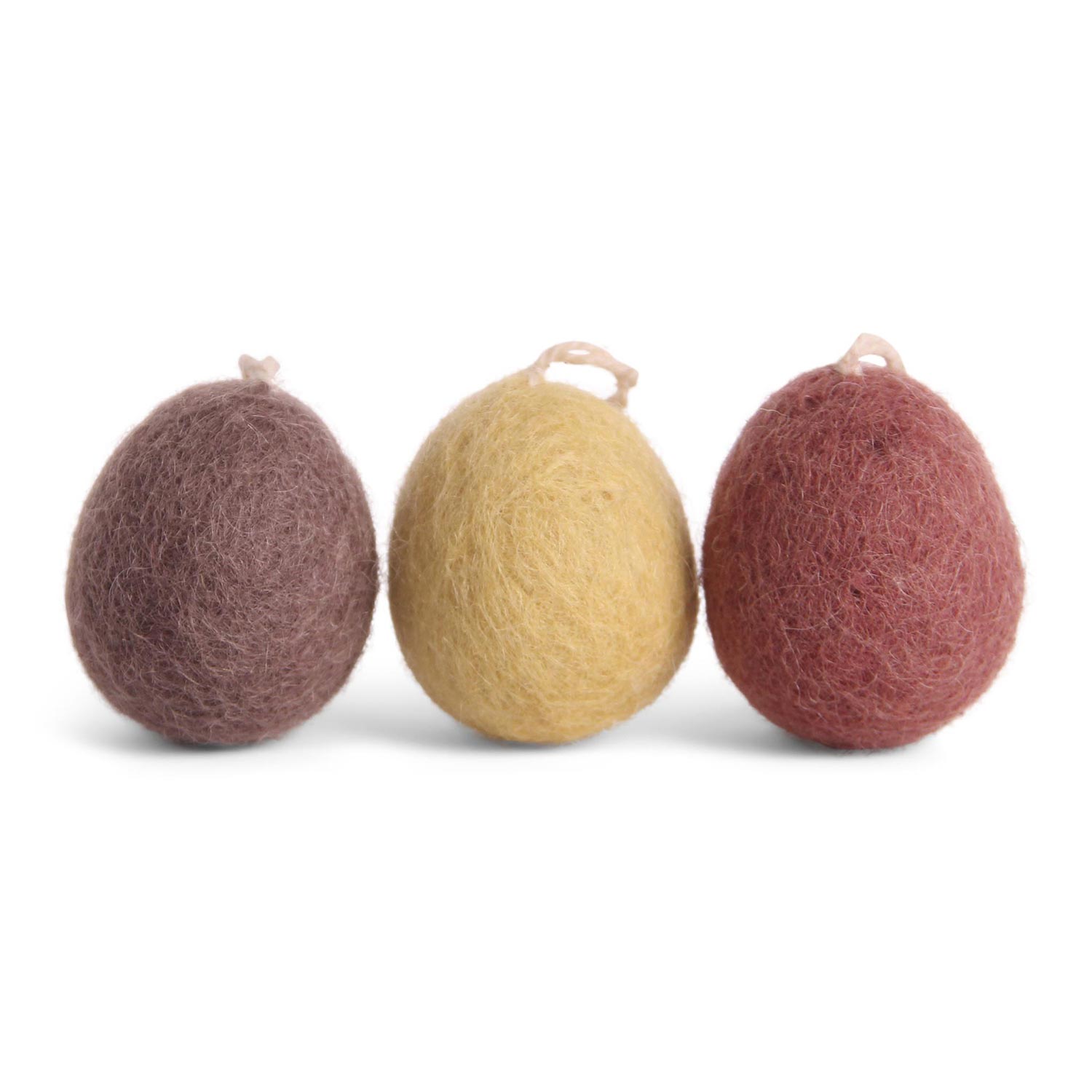Easter Eggs - Soft Tones (Set of 3 Regular - Sized) - Hanging Decorations