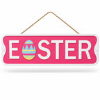 Easter Metal Wall Sign 18 Inch Wide Easter > Wall Decorations La Vie Bien Easter Metal Wall Sign 18 Inch Wide