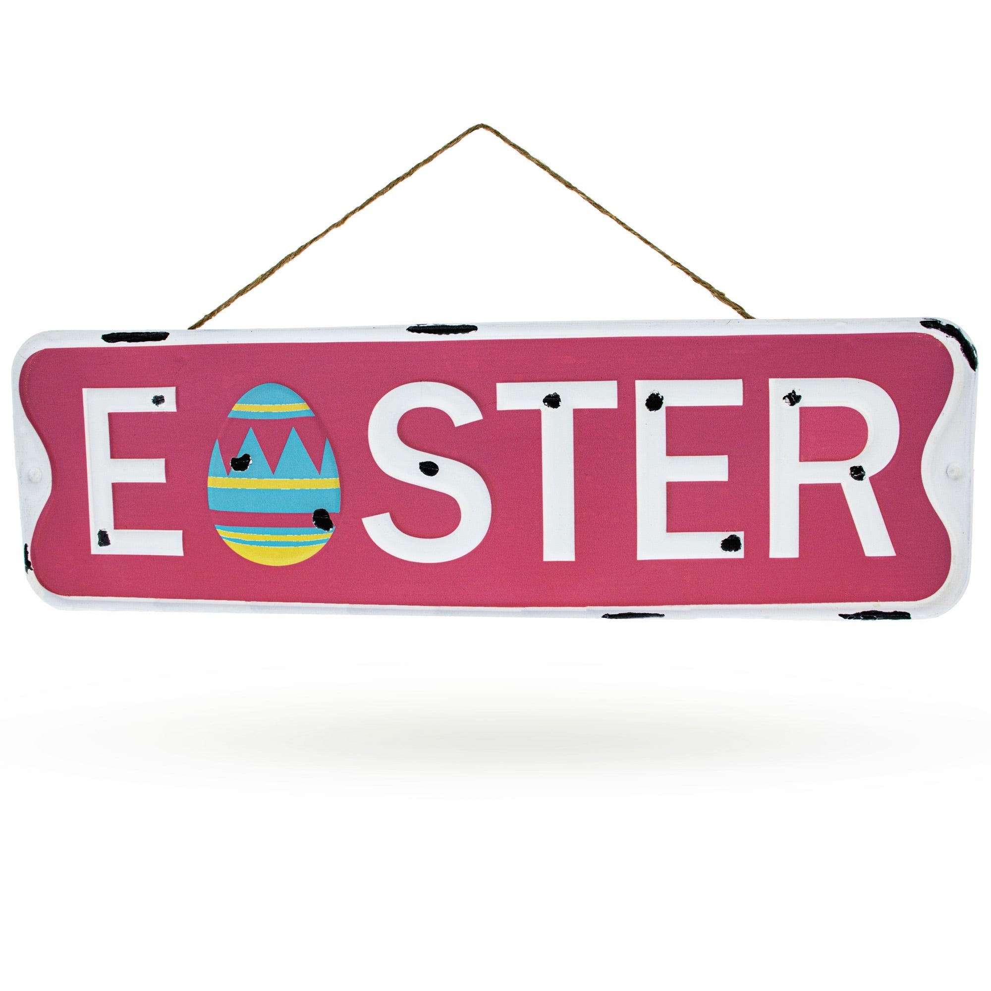 Easter Metal Wall Sign 18 Inch Wide Easter > Wall Decorations La Vie Bien Easter Metal Wall Sign 18 Inch Wide