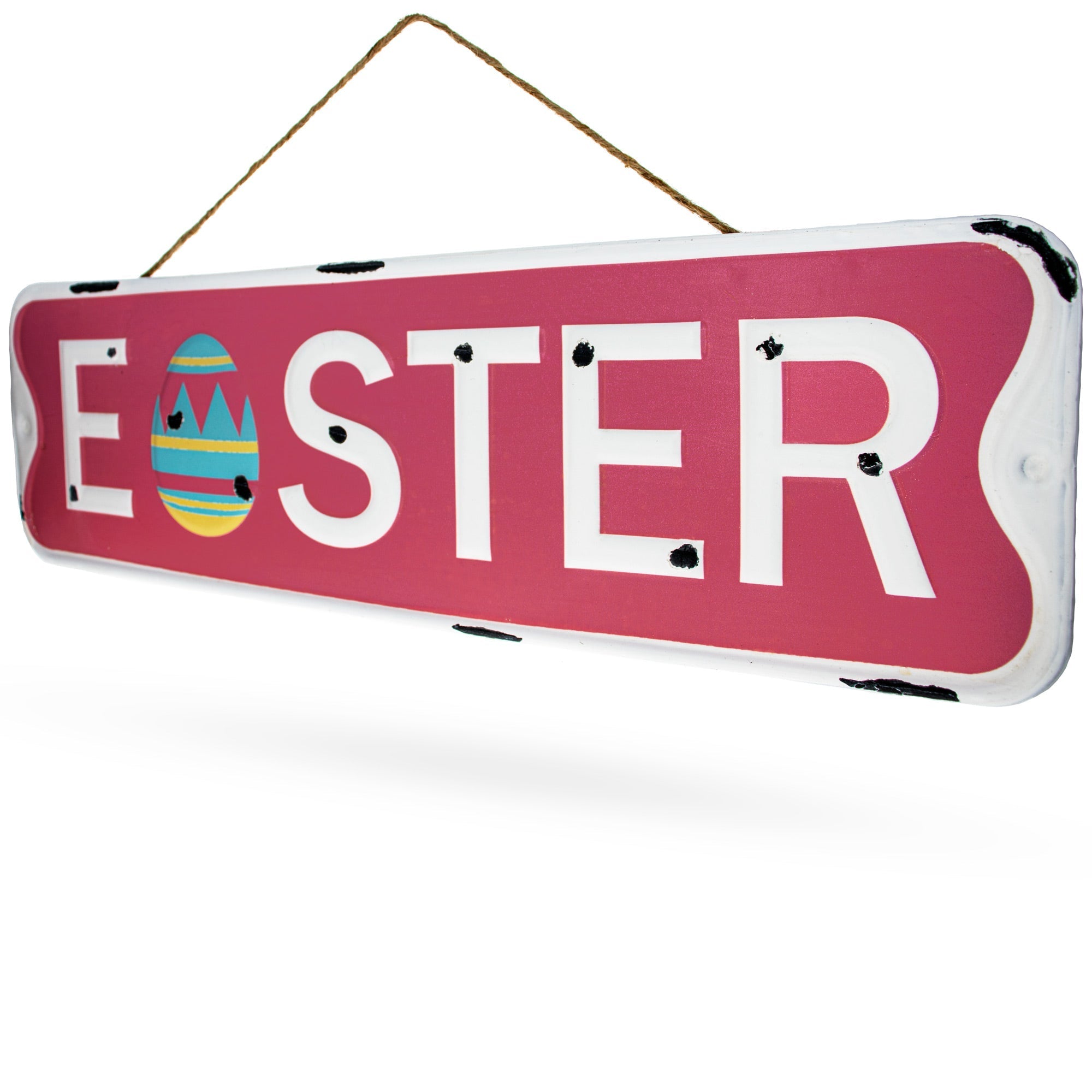 Easter Metal Wall Sign 18 Inch Wide Easter > Wall Decorations La Vie Bien Easter Metal Wall Sign 18 Inch Wide