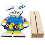 Easter Rabbit Egg Hunting Bunny Shape Cutout 6.15 Inches Easter > Figurines > Bunnies La Vie Bien Easter Rabbit Egg Hunting Bunny Shape Cutout 6.15 Inches