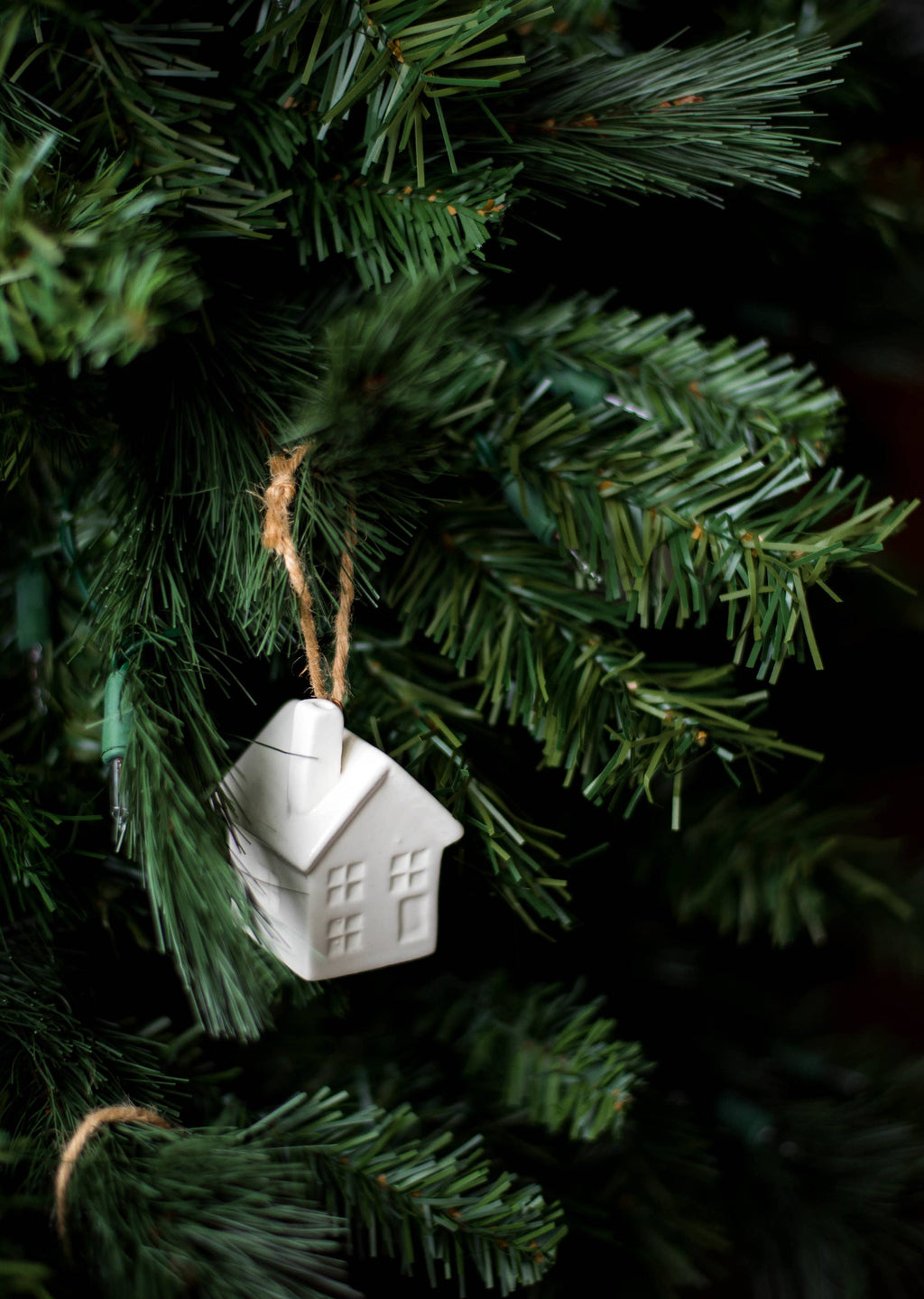 Handmade Porcelain Christmas Ornaments: Little Engine