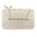 Eco Dish Washing Scrubbers 3 Pack - Loofah by Zero Waste Outlet