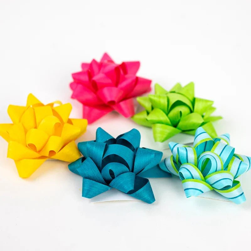 Eco Gift Bows – Compostable Cotton Gift Bows, Plastic-Free | Artisanal Brights Mix La Vie Bien Eco Gift Bows – Compostable Cotton Gift Bows, Plastic-Free | Artisanal Brights Mix