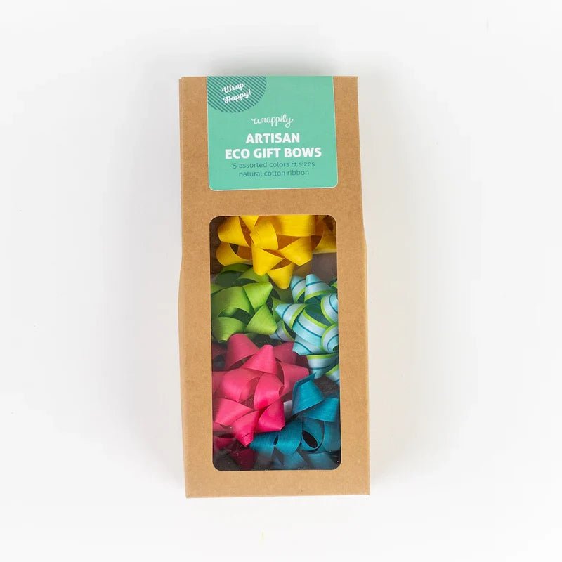 Eco Gift Bows – Compostable Cotton Gift Bows, Plastic-Free | Artisanal Brights Mix La Vie Bien Eco Gift Bows – Compostable Cotton Gift Bows, Plastic-Free | Artisanal Brights Mix