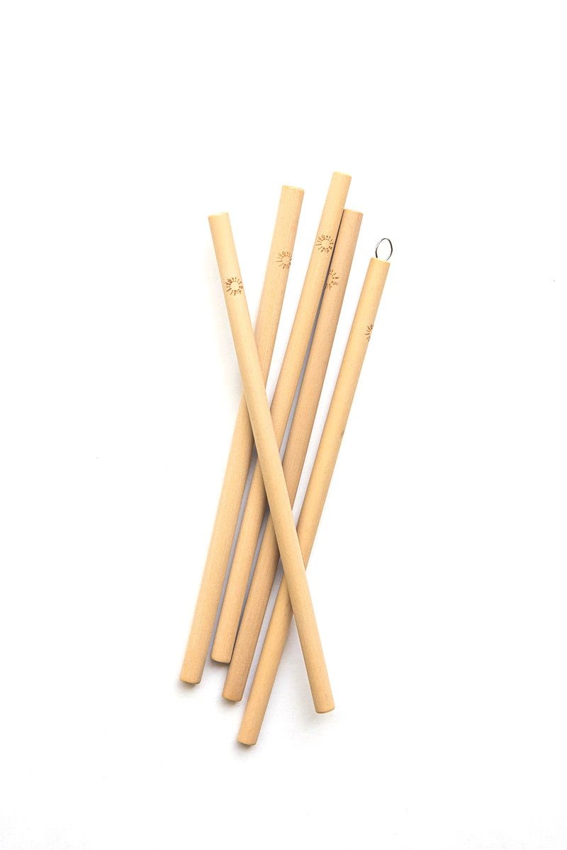 Sustainable Bamboo Straw Set by Fair Anita