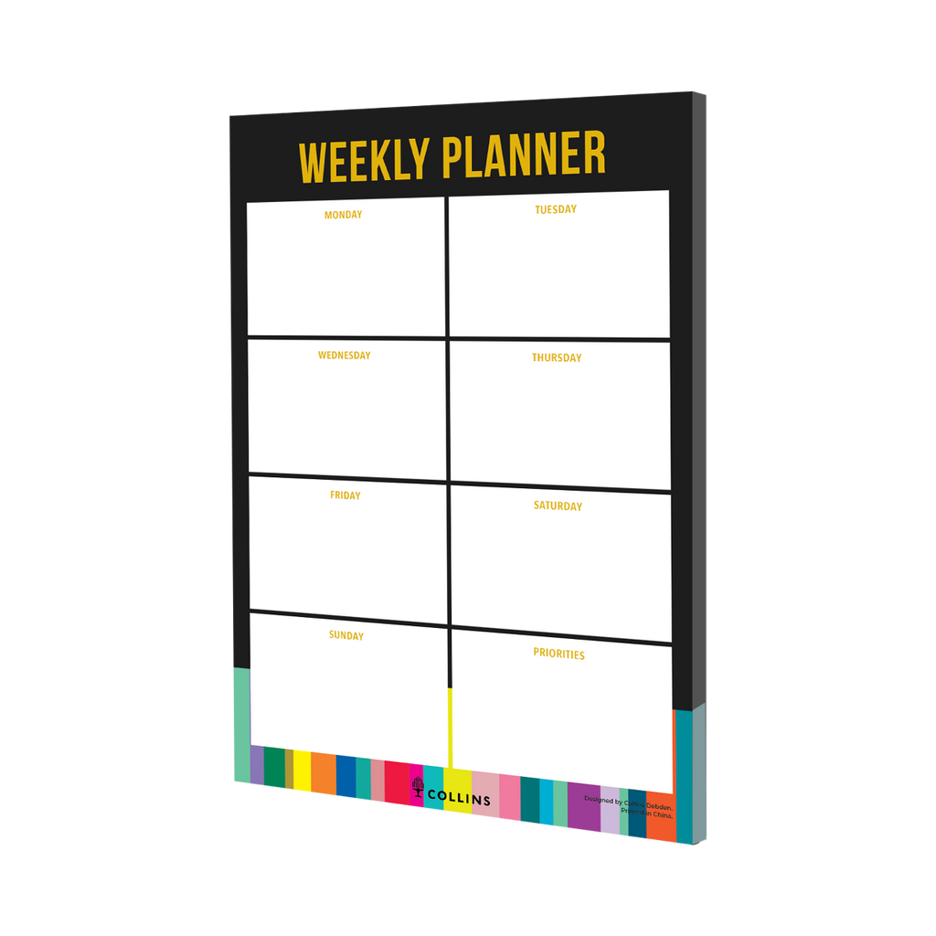 Edge Rainbow - A4 Weekly Pad (ED14U3) by US Collins Debden