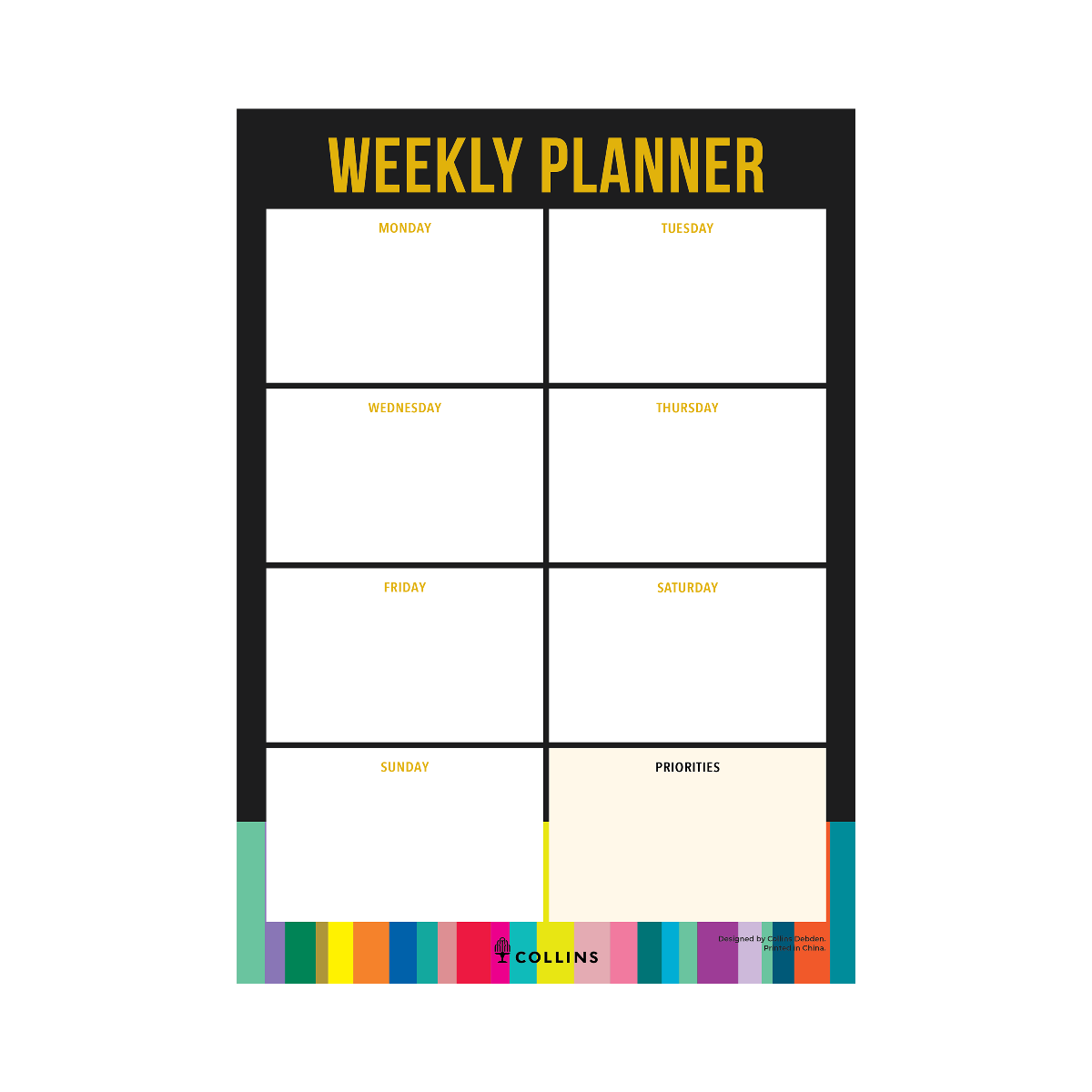 Edge Rainbow - A4 Weekly Pad (ED14U3) by US Collins Debden
