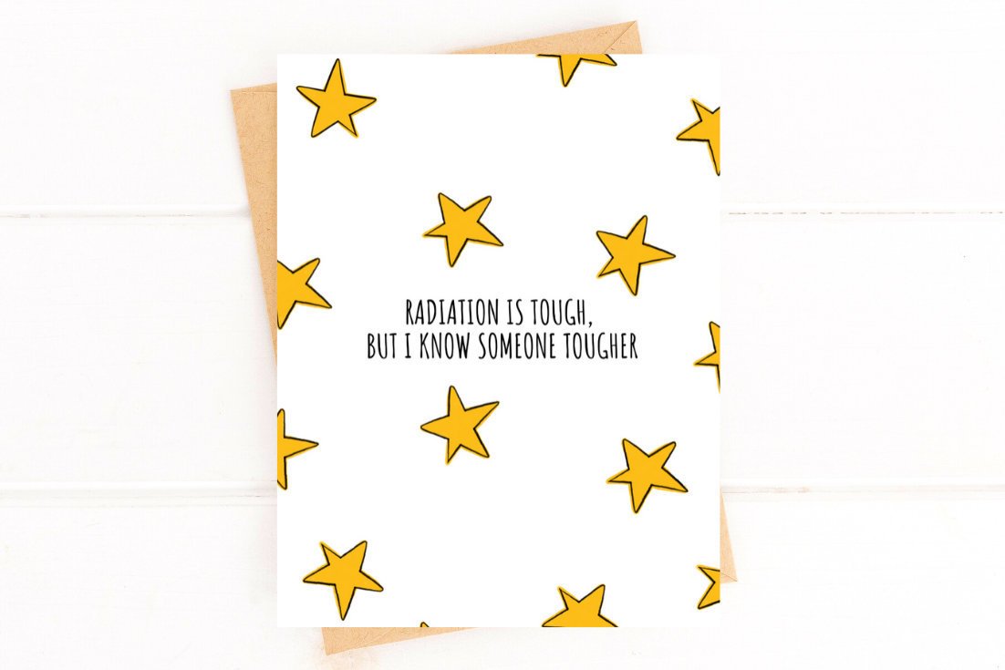 Radiation Treatment Get Well Card