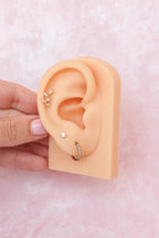 Eden Flat Back Stud by Rose & Clay