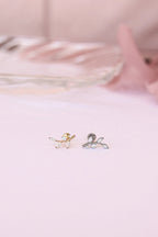 Eden Flat Back Stud by Rose & Clay