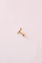 Eden Flat Back Stud by Rose & Clay