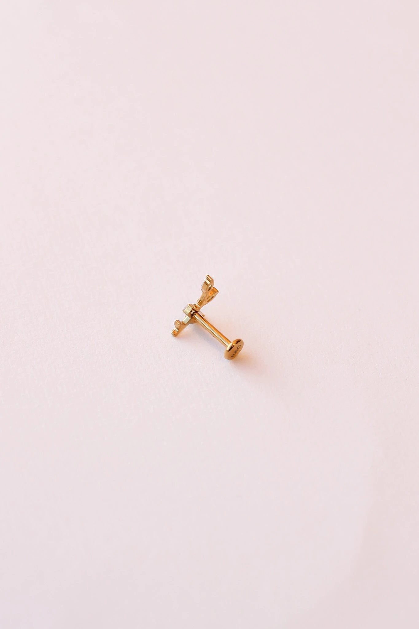 Eden Flat Back Stud by Rose & Clay