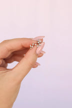 Eden Flat Back Stud by Rose & Clay
