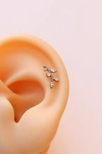 Eden Flat Back Stud by Rose & Clay