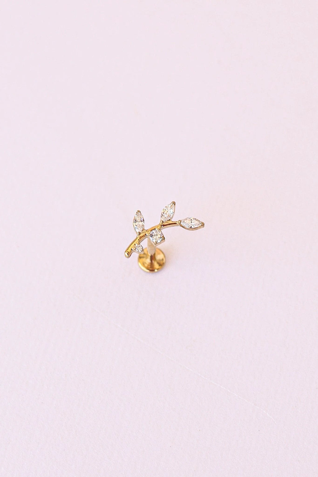 Eden Flat Back Stud by Rose & Clay