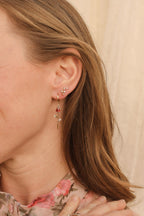 Eden Flat Back Stud by Rose & Clay