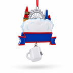 London Skyline Big Ben Eye Souvenir Resin Christmas Ornament