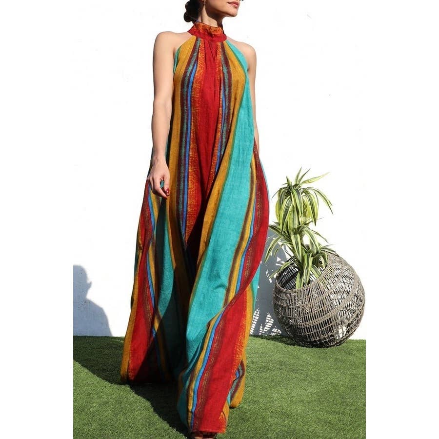 Effortless Chic Woven Jumpsuit [Sizes M - L]
