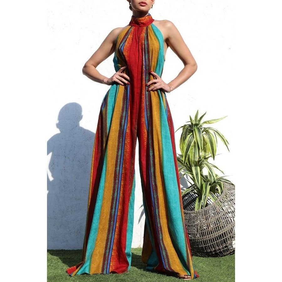 Effortless Chic Woven Jumpsuit [Sizes M - L]