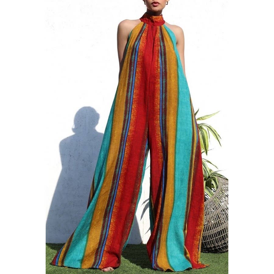 Effortless Chic Woven Jumpsuit [Sizes M - L]
