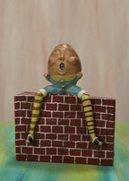 Eggbert H Dumpty Lori Mitchell Collectible Figurine Seasonal & Holiday Decorations La Vie Bien Eggbert H Dumpty Lori Mitchell Collectible Figurine