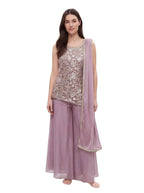 2077 - Heavy party wear sharara set