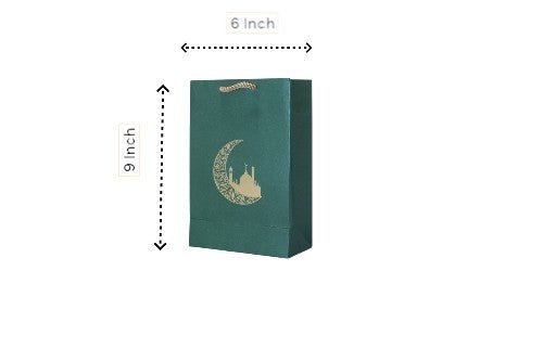 EID Printed Paper Bag, Set of 10 Favors & Return Gifts La Vie Bien EID Printed Paper Bag, Set of 10