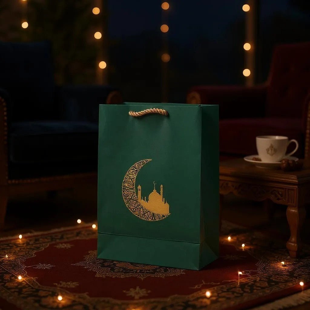 EID Printed Paper Bag, Set of 10 Favors & Return Gifts La Vie Bien EID Printed Paper Bag, Set of 10