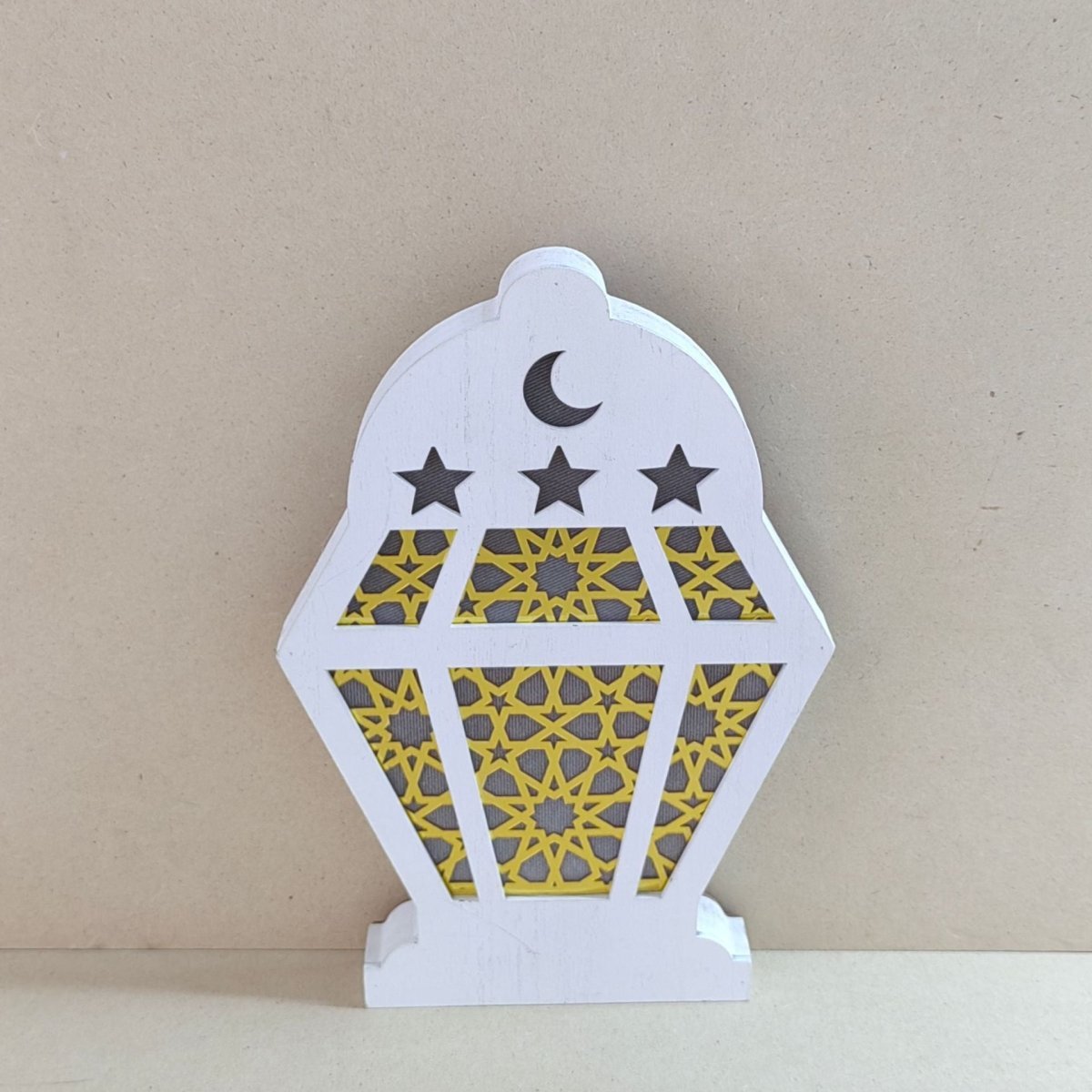 Eid Wooden LED Decorative Desktop Ornaments (MAC395) La Vie Bien Eid Wooden LED Decorative Desktop Ornaments (MAC395)