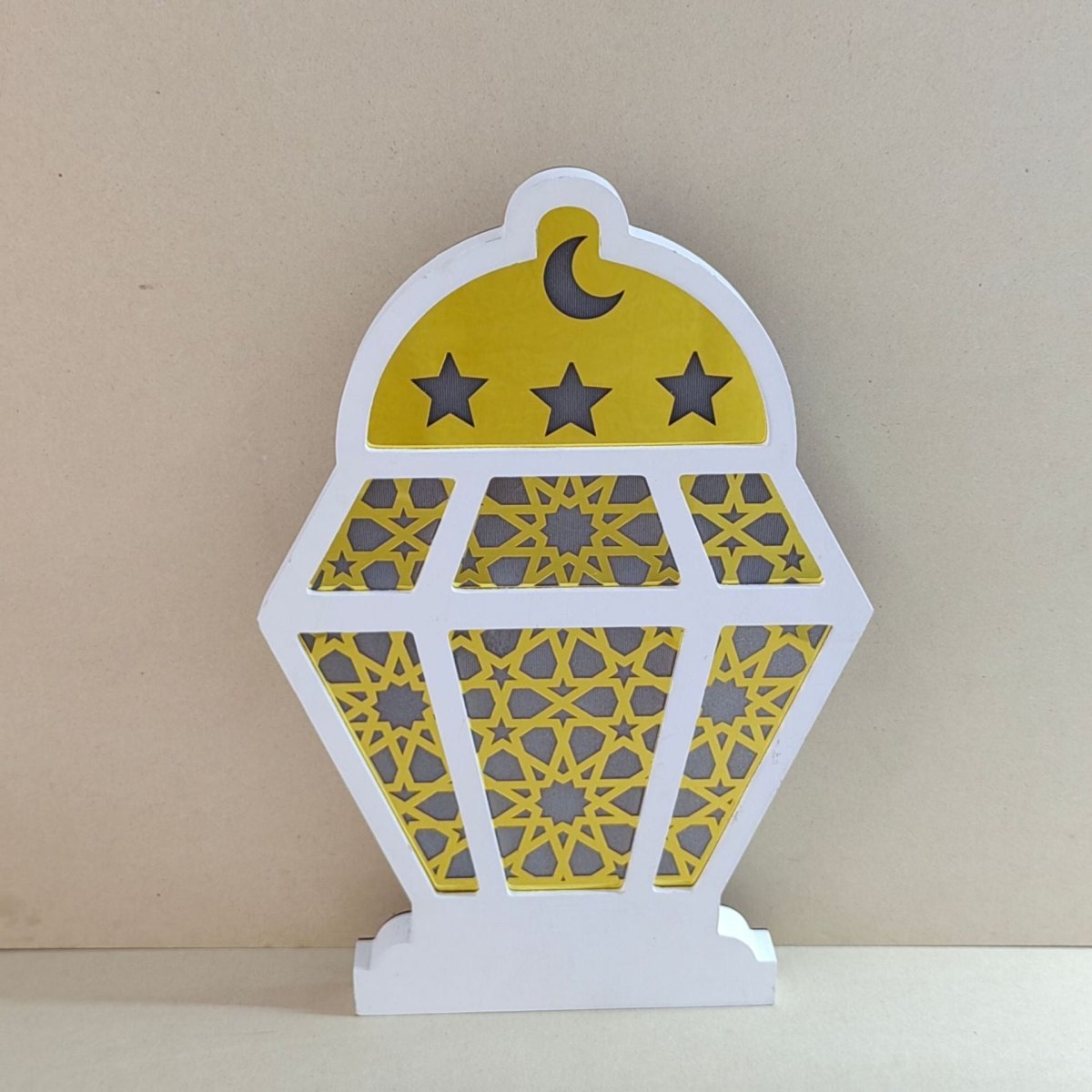 Eid Wooden LED Decorative Desktop Ornaments (MAC395) La Vie Bien Eid Wooden LED Decorative Desktop Ornaments (MAC395)