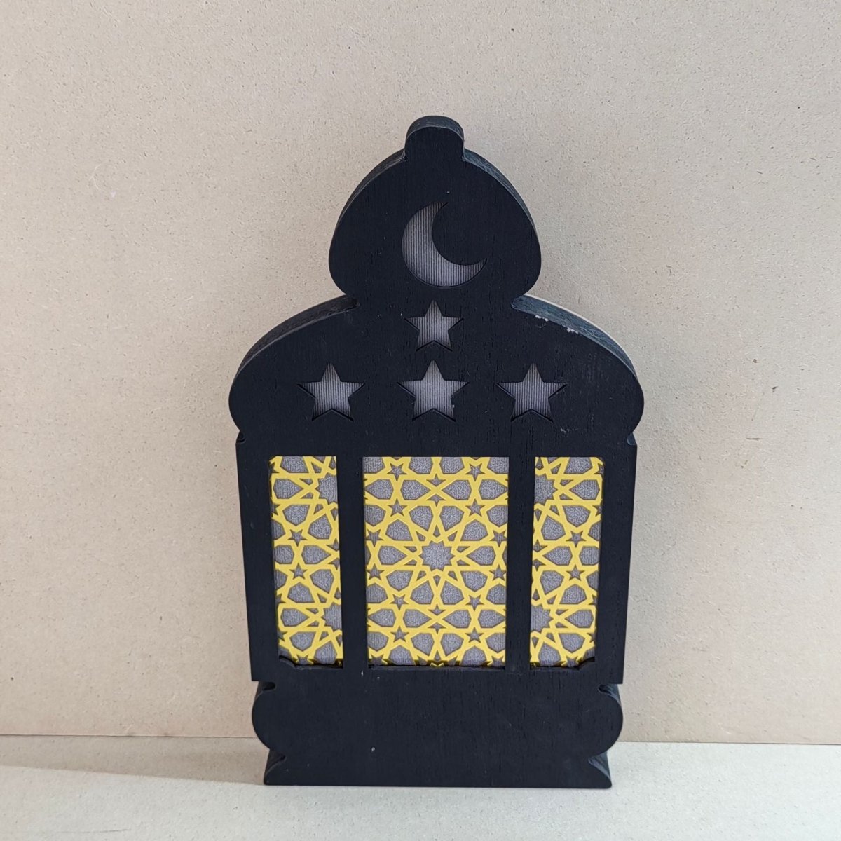 Eid Wooden LED Decorative Desktop Ornaments (MAC395) La Vie Bien Eid Wooden LED Decorative Desktop Ornaments (MAC395)
