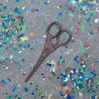 Eiffel Tower Mini Scissors in Antique Bronze, Rose Gold, Silver, Iridescent, or Gold by The Bullish Store